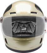 Biltwell Gringo SV Helmet - Champagne/Charcoal/Metallic