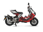 Akrapovic Line Scooter Silencer For Italjet Dragster 300 2024 Right