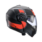 Caberg Duke Evo Indy Matt Gun Metal Red Fluo Black Helmet