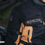 Spada Ascent V3 CE WP Jacket Black Tan