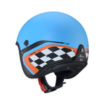 Caberg Freeride X Daytona Matt Blue Black Orange Helmet