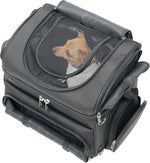 Saddlemen Pet Voyager Rear Carrier Bag - Black/Chrome