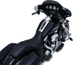 Kuryakyn Kinetic Grips For Harley Davidson FLDE 1750 2018-2020 - Black/Chrome