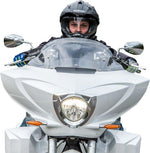 Klock Werks Low Flare Windshield For Victory Cross Country 106 2010-2017 28 cm (11") - Clear