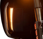 Ciro Fang Lower Fairing Lights For Harley Davidson FLH 1868 ABS 2021 Chrome Clear