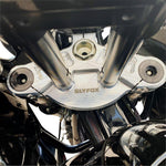 Slyfox 49mm Triple Clamps For Harley Davidson FLHFB 1868 ABS 2023 Upper - Raw