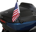 Show Chrome Flag Pole With US Flag For Can Am Spyder 1330 F3-T 2017-2023
