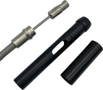 Fat Baggers Inc. EZ Install Clutch Cable For Harley Davidson FLHX 1923 2024-2025 +15.2 cm (6") - Black Silver