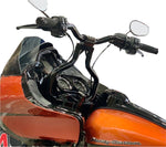 LA Choppers Double Walled Road Glide Kage Fighter T-Bar For Harley Davidson FLTRK 1868 ABS 2020-2022 35.5 cm (14") - Black