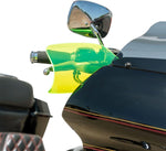 Klock Werks Flare Ice Hand Guards For Harley Davidson FLHLT 1923 ABS 2026 - Gloss/Green
