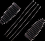 Moose Racing Rack Replacement Boots Kit For Kawasaki KRF 800 4X4 2014-2023 - Black