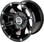 Moose Racing 387X Wheel For Kawasaki KAF 820 4X4 2015-2016 Rear 14x8" - Black