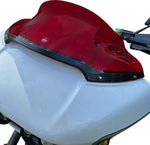 Klock Werks Kolor Flare Windshield For Harley Davidson FLTRK 1868 ABS 2020-2024 23 cm (9") - Red