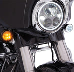 Ciro Fang Signal Light Inserts For Harley Davidson FLD 1690 2012-2013 Front