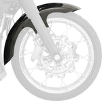 Klock Werks Hugger Fender For Harley Davidson FLH 1868 ABS 2021 40.64 cm (16") - 48.26 cm (19") Front - Black