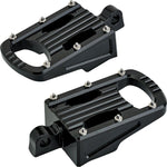 Biltwell Punisher Footpegs For Harley Davidson FLDE 1750 2018-2020 - Black