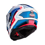 Caberg Avalon X Optic White Blue Red Helmet