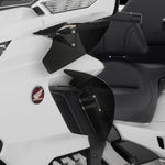 Show Chrome Aeroflo Lower Wind Deflectors For Honda GL 1800 2018-2023 - Black
