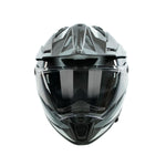 Spada Trailhawk Raptor Adventure Motorcycle Helmet - Black/Grey