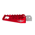 Heinz Bikes Foot Pegs For Harley Davidson FLDE1750 2018-2020 Rear - Red