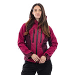 Spada Bella Waterproof Ladies Quilted Jacket - Port Red
