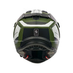 Spada Trailhawk Raptor Adventure Motorcycle Helmet - Green