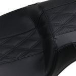 LE Pera Outcast Daddy Long Legs Seat For Harley Davidson FLH 1868 ABS 2021 - Black