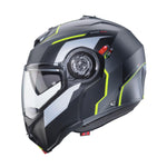 Caberg Duke Evo Move Matt Gun Metal Black Yellow Helmet