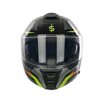 Spada Sirius Flip Front Motorcycle Helmet - Flow Orange