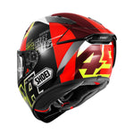 Shoei X-SPR Pro Diggia2 TC-3 Full Face Motorcycle Helmet - Black/Red/Yellow