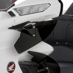Show Chrome Upper Wind Deflectors For Honda GL 1800 2018-2023 - Dark Smoke