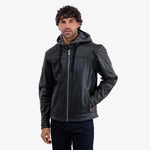 Spada Lambert Rev 2 Leather Motorcycle Jacket - Black