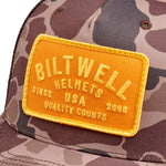 Biltwell Mens Adult Bark Hat One Size - Camo Brown Grey