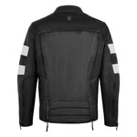 Spada Hanzo CE Leather Jacket Black Ivory