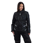 Spada City Nav 2.0 Waterproof Ladies Motorcycle Jacket - Black