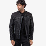 Spada Pace Rev 2 CE Waterproof Motorcycle Jacket - Black