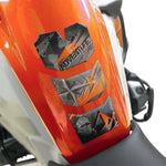 Onedesign Resin/Soft Touch Tank Pad For BMW R 1200 GS 2006-2019 - Black/Carbon/Grey/Red