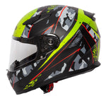 Spada Raiden Camo Yellow Helmet