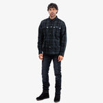 Spada Ember CE Approved Armoured Motorcycle Shirt - Black/Grey