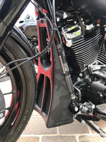 Cult Werk Spoiler Custom For Harley Davidson FLHRXS 1750 2017-2018 Front - Black