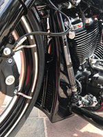 Cult Werk Spoiler Custom For Harley Davidson FLHR 1690 2016 Front - Black