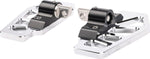 Thrashin Supply Co Apex Mini Floorboards For Harley Davidson E 1000 1936-1952 - Chrome