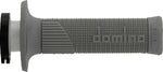 Domino D100 D-Lock Double Cable Grips - Grey
