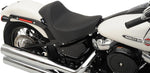 Drag Specialties EZ-On Smooth Solo Seat For Harley Davidson FLDE 1750 2018-2020 - Black