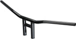 Biltwell 1" T-Bar Handlebars For Harley Davidson FLDE 1750 2018-2020 20.5 cm (8") - Black Electroplate