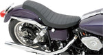 Drag Specialties Classic Stitch Spoon-Style Seat For Harley Davidson FL 1200 1958-1977 - Black