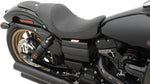 Drag Specialties 3 4 Low Solo Seat For Harley Davidson FLD 1690 2012-2013 Basketweave - Black