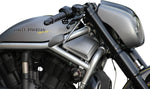 Cult Werk Ram Air Intake Covers For Harley Davidson FXSB 1690 2013 - Black