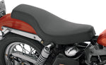Drag Specialties Spoon-Style 2 Up Seat For Harley Davidson XL 900 1957-1959 Smooth - Black