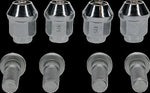Moose Racing Wheel Stud/Nut Kit For Suzuki LT-A 400 ASI 4X4 2020-2023 Fits Front Or Rear/Rear Left - Silver